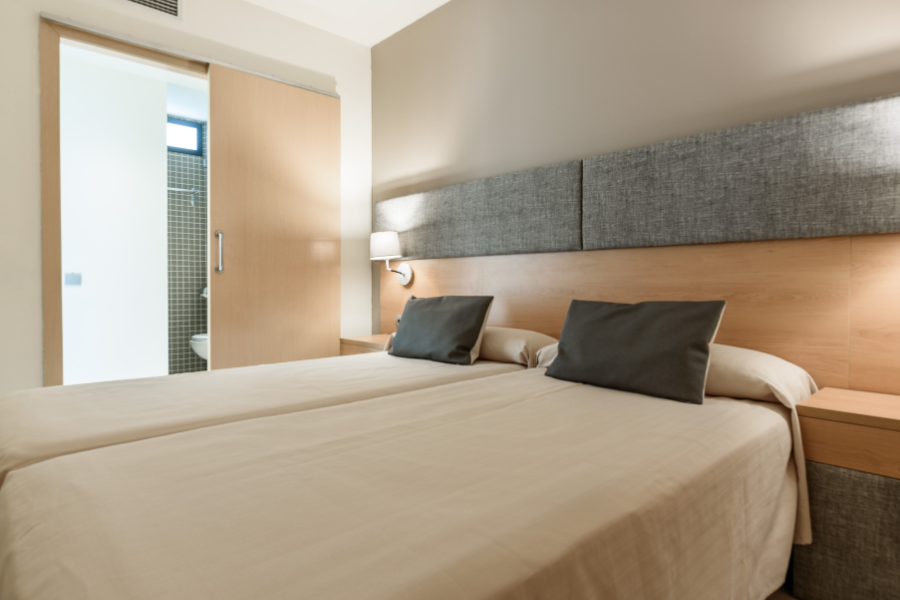 Chambre Double vue latérale mer