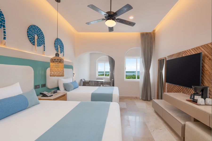 Chambre Deluxe vue sur lagon