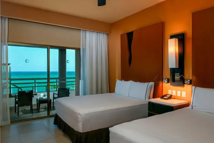 Suite 1 Chambre vue océan avec accès piscine