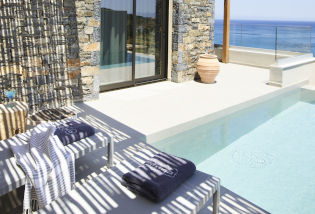 Chambre Exécutive vue mer avec piscine privée