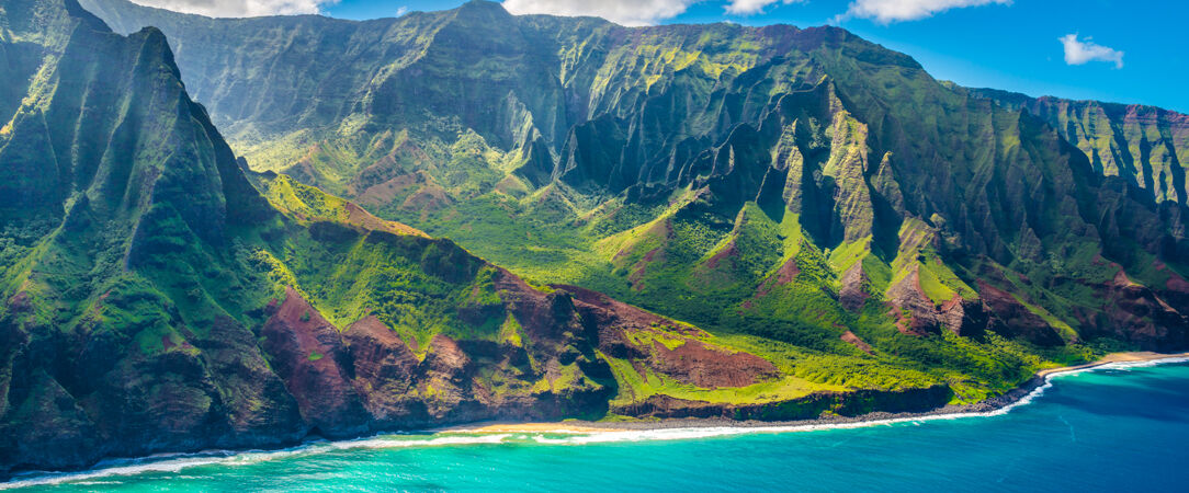 Kauai île jardin Hawaii