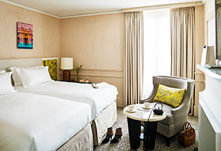 Chambre Luxury lits jumeaux